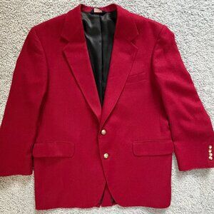 Vintage Classic Nordstrom Blazer-100% Loro Piana Worsted Camel Hair Sz. 42R VGUC